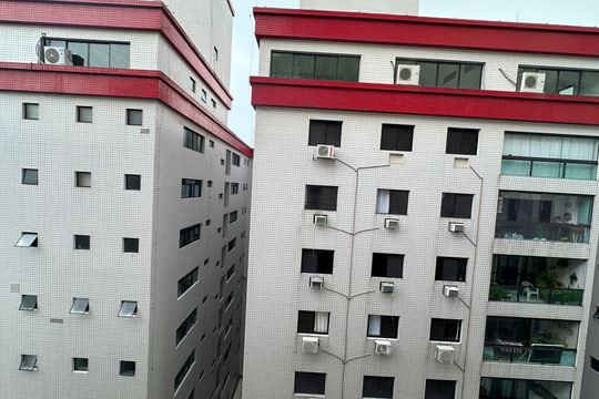 Vista do Quarto de apartamento para alugar com 1 quarto, 50m² em Itararé, São Vicente