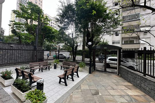 Área comum de apartamento para alugar com 1 quarto, 50m² em Itararé, São Vicente
