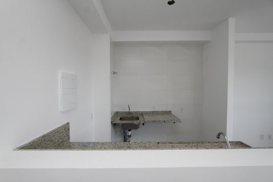 Cozinha de kitnet/studio à venda com 1 quarto, 24m² em Nova Suíça, Belo Horizonte