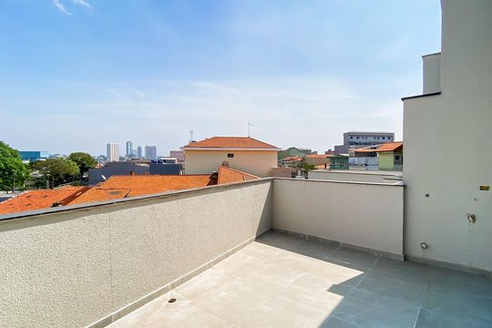 Varanda de apartamento à venda com 2 quartos, 38m² em Jardim Nordeste, São Paulo