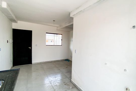 Sala/cozinha  de apartamento para alugar com 2 quartos, 38m² em Jardim Nordeste, São Paulo