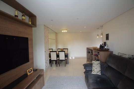 SALA  de apartamento à venda com 3 quartos, 82m² em Jardim das Vertentes, São Paulo