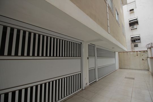 Fachada de casa de condomínio para alugar com 2 quartos, 88m² em Campo Grande, Santos