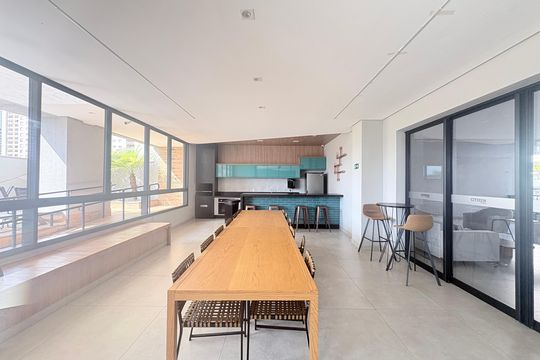 Área comum de apartamento à venda com 2 quartos, 87m² em Setor Bueno, Goiânia