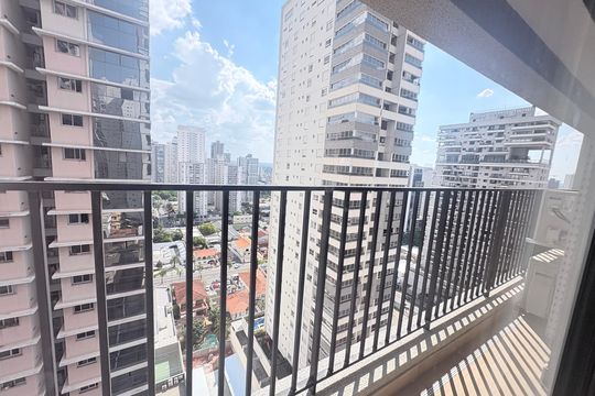 Varanda de apartamento à venda com 2 quartos, 87m² em Setor Bueno, Goiânia