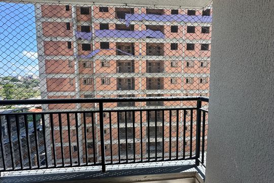 Varanda da Sala de apartamento à venda com 2 quartos, 56m² em Vila Sao Luiz (valparaizo), Barueri