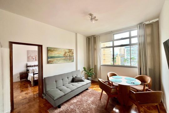 Apartamento para alugar com 1 quarto, 50m² em Lourdes, Belo Horizonte