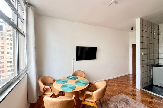 Apartamento para alugar com 1 quarto, 50m² em Lourdes, Belo Horizonte
