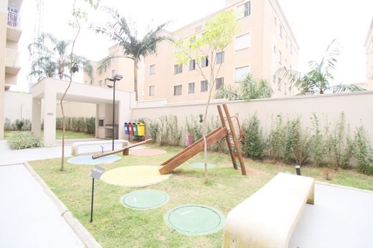 Área comum - Playground de apartamento para alugar com 1 quarto, 27m² em Morumbi, São Paulo