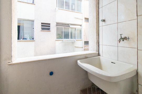 Área de serviço de apartamento à venda com 1 quarto, 40m² em Cidade Baixa, Porto Alegre