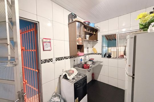 Cozinha de casa à venda com 2 quartos, 52m² em Jardim America Ii, Várzea Paulista