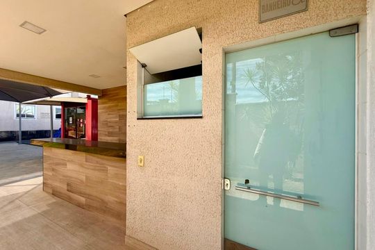Área comum - Churrasqueira de apartamento para alugar com 2 quartos, 42m² em Tropical, Contagem