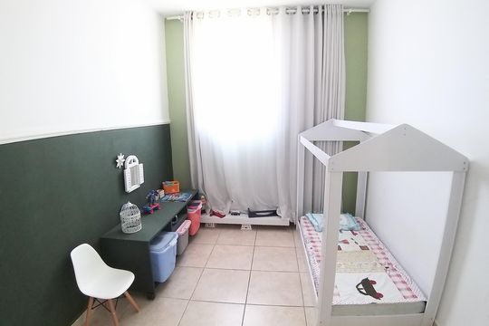 Quarto de kitnet/studio à venda com 2 quartos, 53m² em Castelo, Belo Horizonte