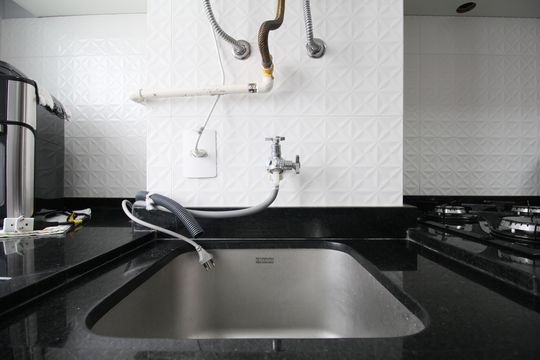 Área de Serviço de apartamento para alugar com 2 quartos, 41m² em Parque Arariba, São Paulo