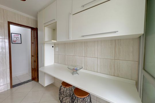Cozinha de apartamento para alugar com 2 quartos, 57m² em Jardim Bom Clima, Guarulhos