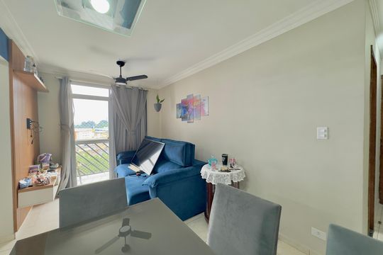 Sala de apartamento para alugar com 2 quartos, 57m² em Jardim Bom Clima, Guarulhos