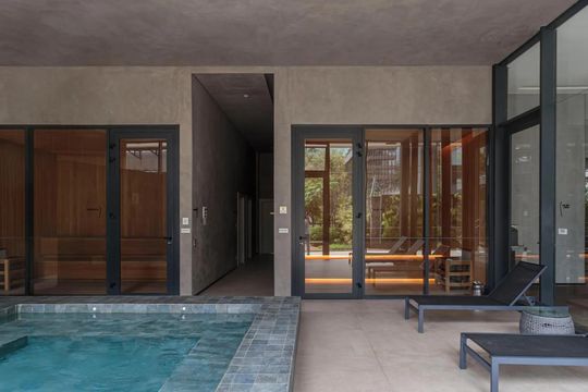 Área comum de kitnet/studio para alugar com 1 quarto, 42m² em Vila Olímpia, São Paulo