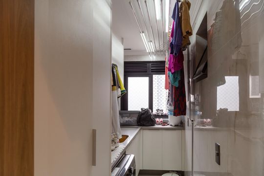 Área de Serviço de apartamento à venda com 3 quartos, 90m² em Vila Augusta, Guarulhos