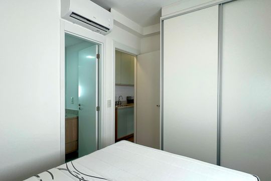 Suite de apartamento para alugar com 1 quarto, 31m² em Jardim Paulista, São Paulo