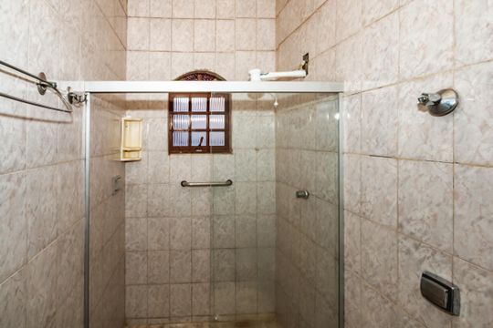 Banheiro Social de casa para alugar com 3 quartos, 150m² em Pampulha, Belo Horizonte