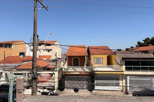 Vista da sacada de casa à venda com 3 quartos, 433m² em Parque Novo Oratório, Santo André