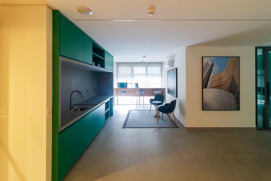Kitnet/Studio para alugar com 1 quarto, 30m² em Cidade Monções, São Paulo