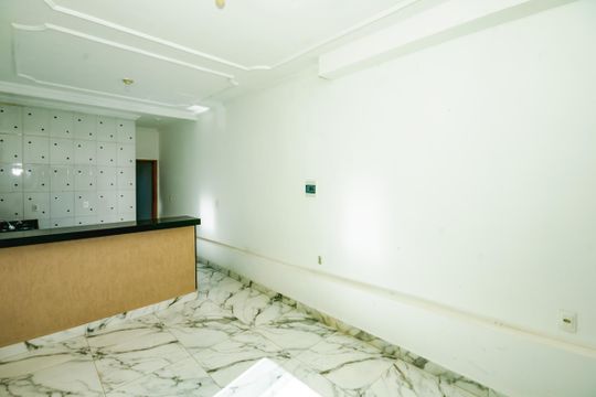 Sala de casa para alugar com 1 quarto, 55m² em Vila Jardim Leblon, Belo Horizonte