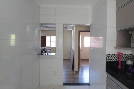Cozinha de casa para alugar com 2 quartos, 50m² em Céu Azul, Belo Horizonte