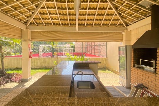Área comum - Churrasqueira de apartamento para alugar com 2 quartos, 54m² em Presidente Altino, Osasco