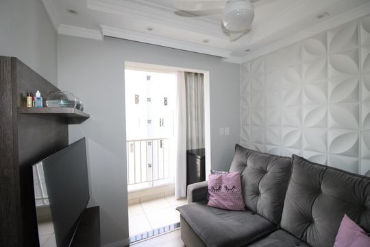 Sala de apartamento à venda com 2 quartos, 43m² em Jardim Sao Pedro, São Paulo