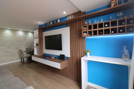 Sala de apartamento para alugar com 2 quartos, 75m² em Vila Lisboa, São Paulo