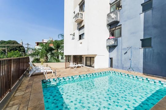 Área comum de apartamento à venda com 3 quartos, 76m² em Cidade Baixa, Porto Alegre