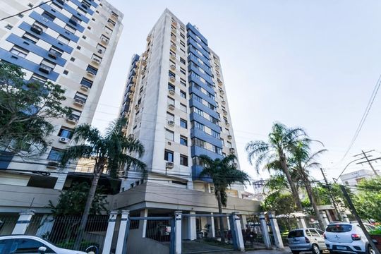 Fachada de apartamento à venda com 3 quartos, 76m² em Cidade Baixa, Porto Alegre