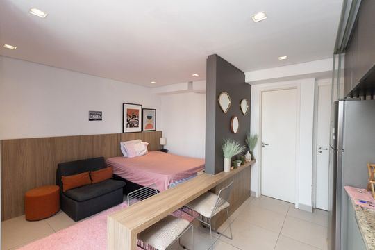 Apartamento para alugar com 1 quarto, 25m² em Vila Nilo, São Paulo