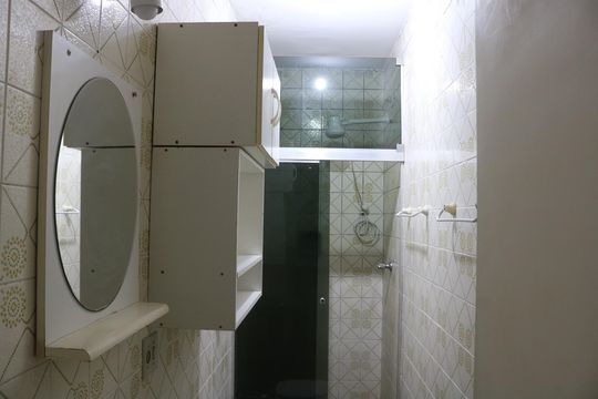 Banheiro de apartamento para alugar com 1 quarto, 47m² em Perdizes, São Paulo