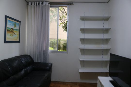 Sala de apartamento para alugar com 1 quarto, 47m² em Perdizes, São Paulo