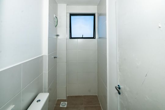 Banheiro Social de apartamento à venda com 2 quartos, 55m² em Santa Branca, Belo Horizonte