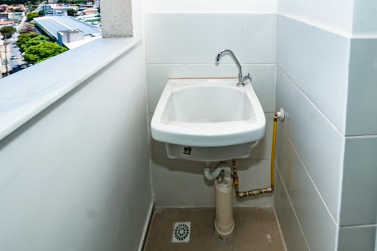 Área de Serviço de apartamento à venda com 2 quartos, 55m² em Santa Branca, Belo Horizonte