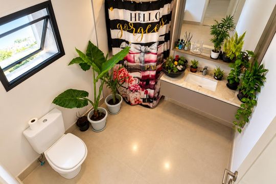 Banheiro de apartamento para alugar com 1 quarto, 42m² em Petrópolis, Porto Alegre