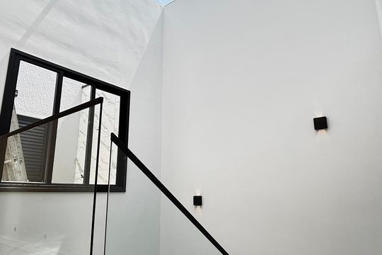 Escada de casa à venda com 3 quartos, 197m² em Vila Camilópolis, Santo André