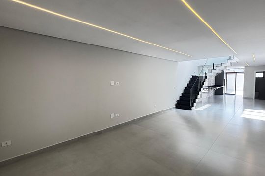 Sala - Sala de Jantar  de casa à venda com 3 quartos, 197m² em Vila Camilópolis, Santo André
