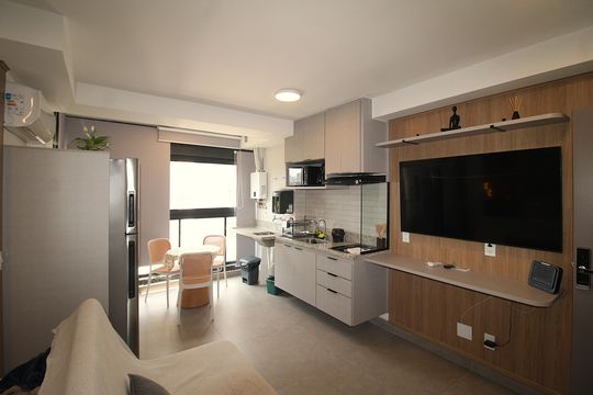Studio de kitnet/studio para alugar com 1 quarto, 25m² em Vila Dom Pedro Ii, São Paulo