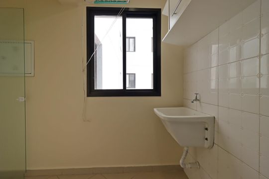 Área de Serviço de apartamento à venda com 3 quartos, 98m² em Vila Curuçá, Santo André