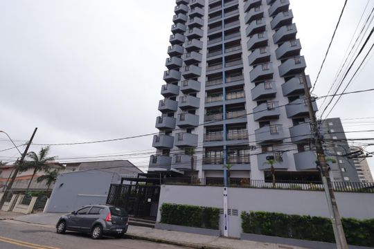Fachada de apartamento à venda com 3 quartos, 98m² em Vila Curuçá, Santo André