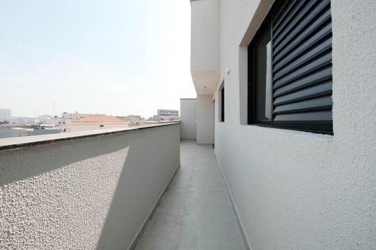 Varanda de apartamento à venda com 2 quartos, 38m² em Jardim Nordeste, São Paulo