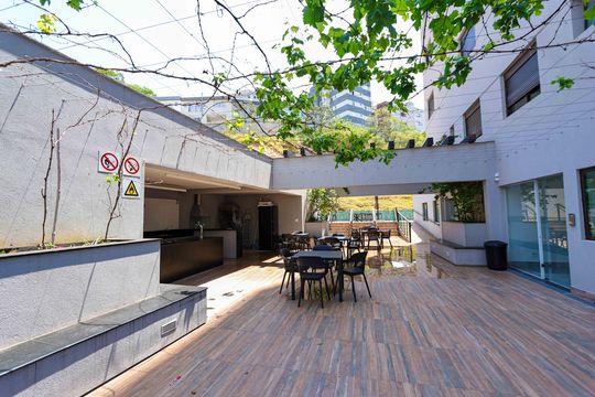 Área comum de apartamento para alugar com 3 quartos, 108m² em Buritis, Belo Horizonte