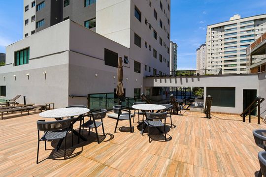 Área comum de apartamento para alugar com 3 quartos, 108m² em Buritis, Belo Horizonte