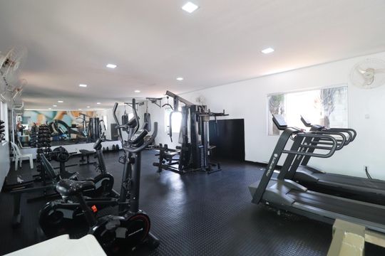 Área comum - Academia de apartamento para alugar com 2 quartos, 48m² em Jardim Holanda, Uberlândia