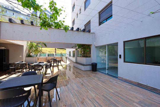 Área comum de apartamento para alugar com 3 quartos, 108m² em Buritis, Belo Horizonte