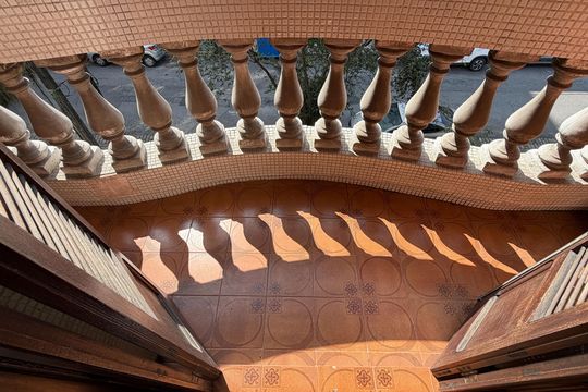 Varanda da Suite de apartamento para alugar com 2 quartos, 124m² em Gonzaga, Santos